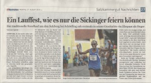 OÖN Bericht 14. Sickinger Rundlauf
